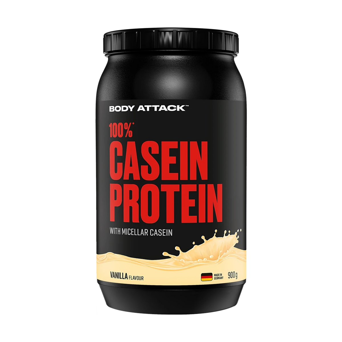 Body Attack 100 % Casein Protein – Vanilla