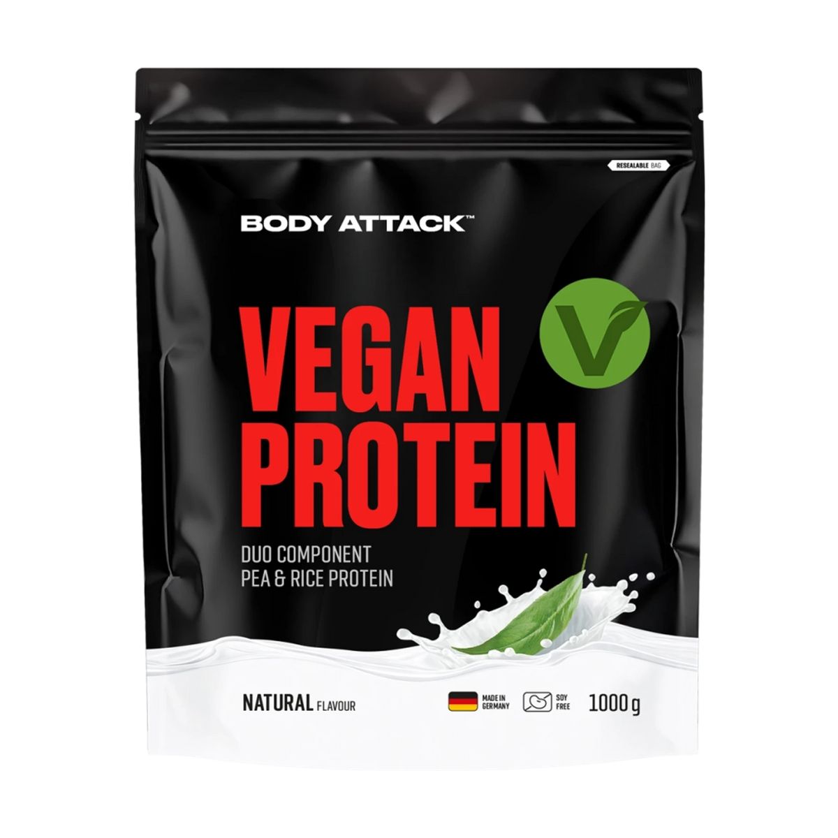 Body Attack Vegan Protein – Natural