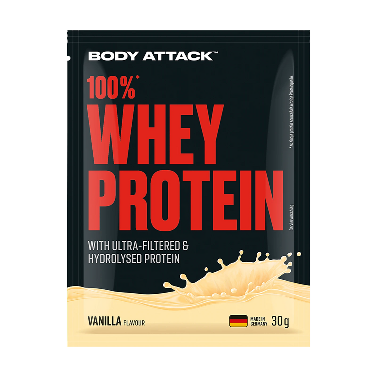 Body Attack 100% Whey Protein Probe – Vanilla
