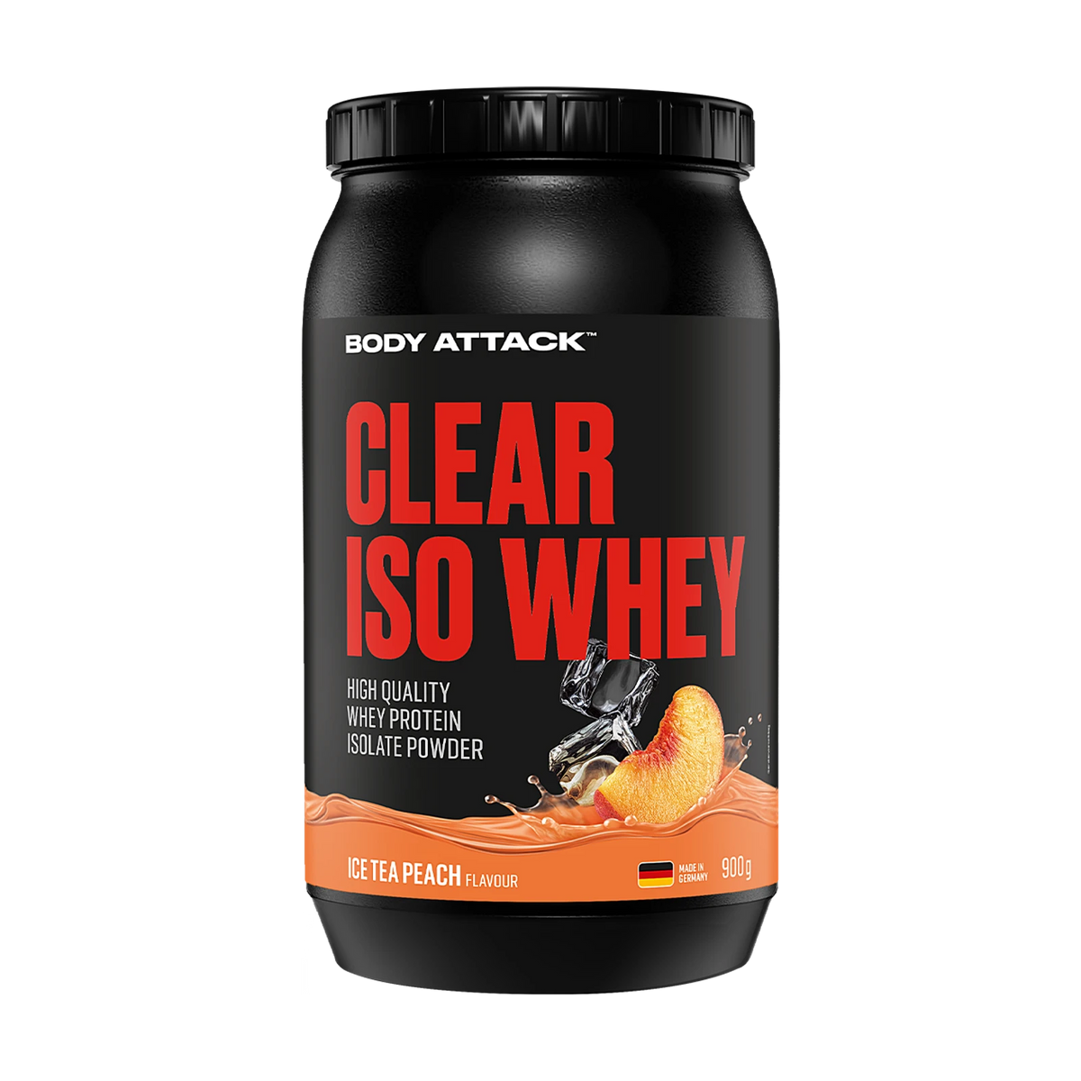 Body Attack Clear Iso Whey – Ice Tea Peach