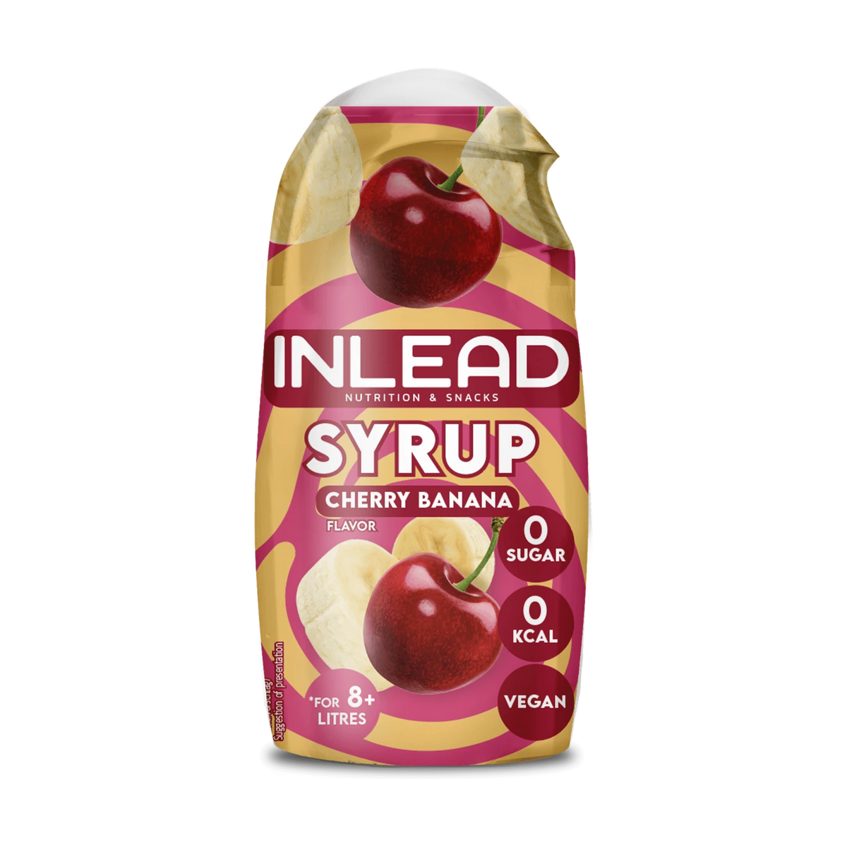 Inlead Squeeze Syrup – Cherry Banana Flavor