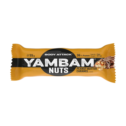 Body Attack Yambam Crunch – Peanut Butter Caramel Nuts