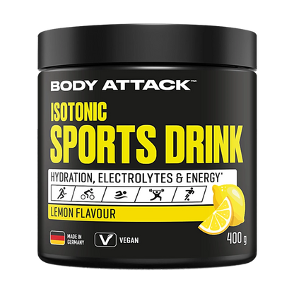 Body Attack Isotonic Sports Drink – Lemon