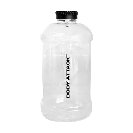 Body Attack Sports Nutrition Trinkgallone – Transparent