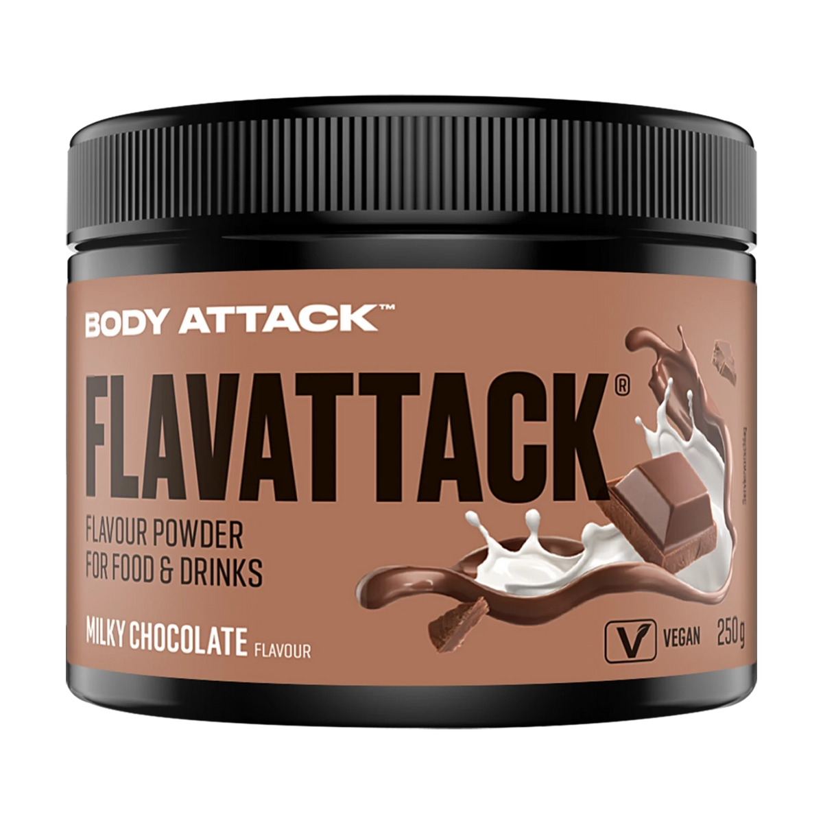 Body Attack Flavattack – Milky Chocolate vegan