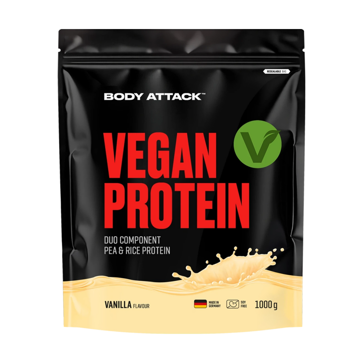 Body Attack Vegan Protein – Vanilla