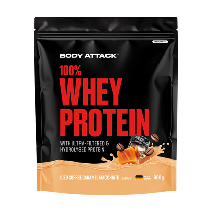 Body Attack 100 % Whey Protein – Iced Coffee Caramel Macchiato