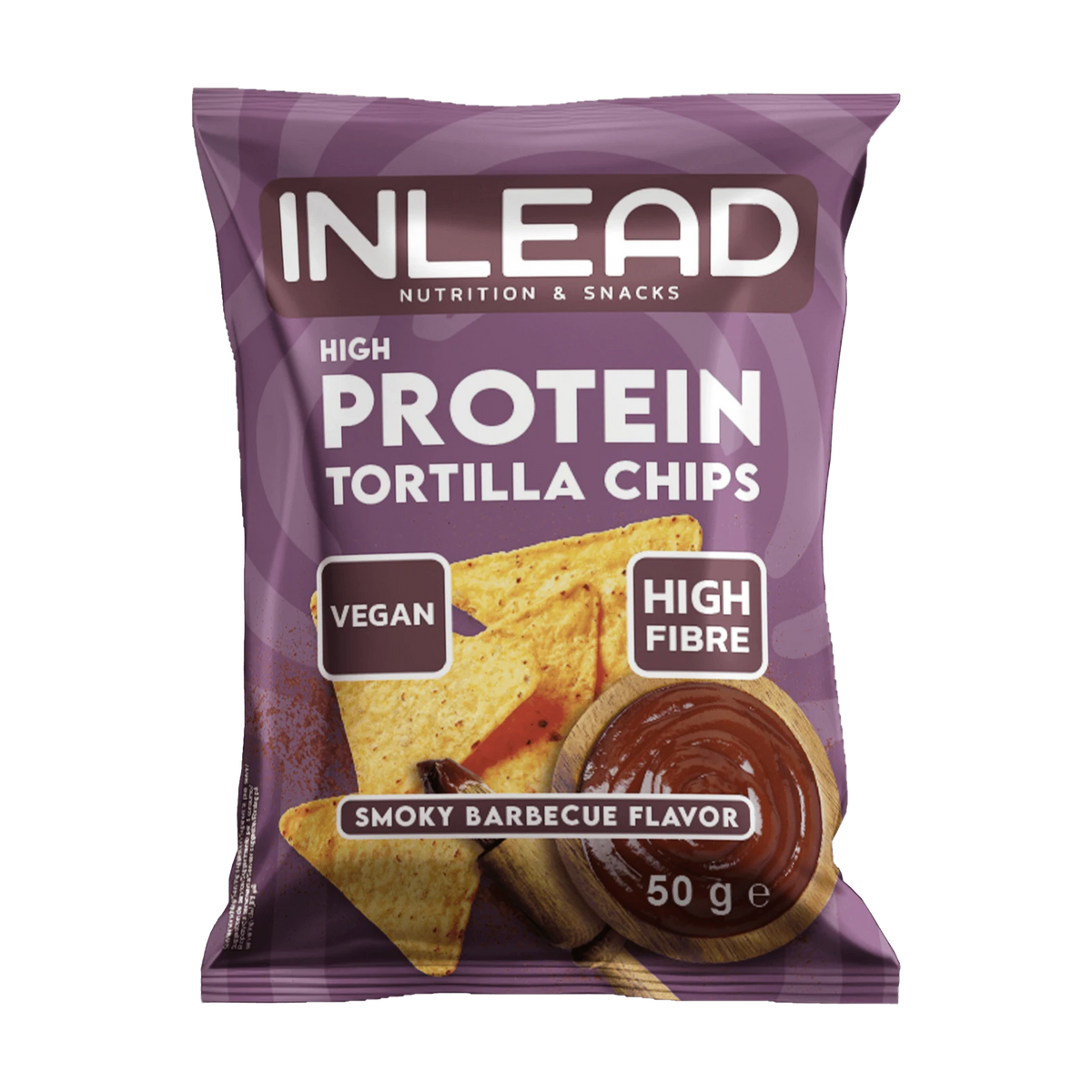 Inlead High Protein Tortilla Chips – Smoky Barbecue