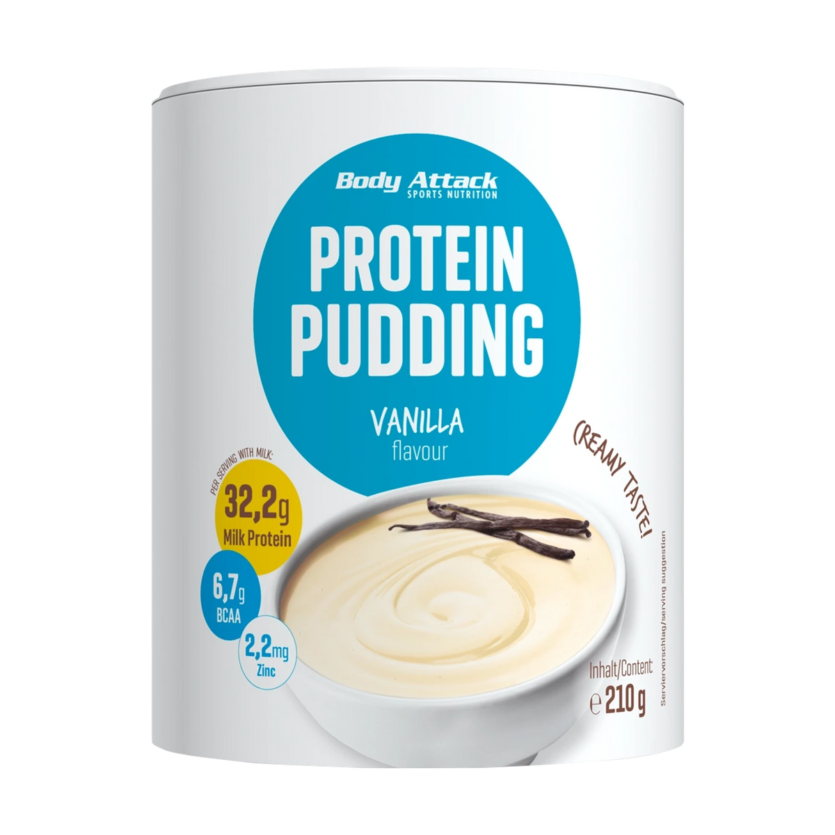 Body Attack Protein Pudding – Vanilla