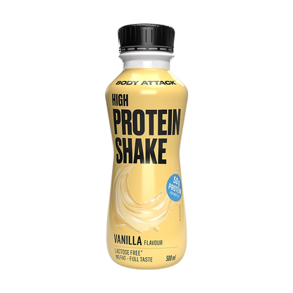 Body Attack High Protein Shake – Vanilla